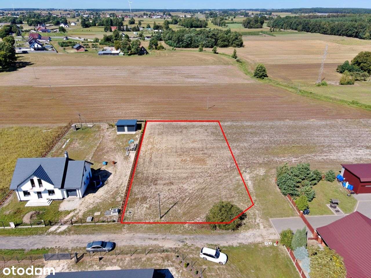 Uzbrojona działka budowlana w m. Stare Prażuchy - Pełny obrazek: 2/15