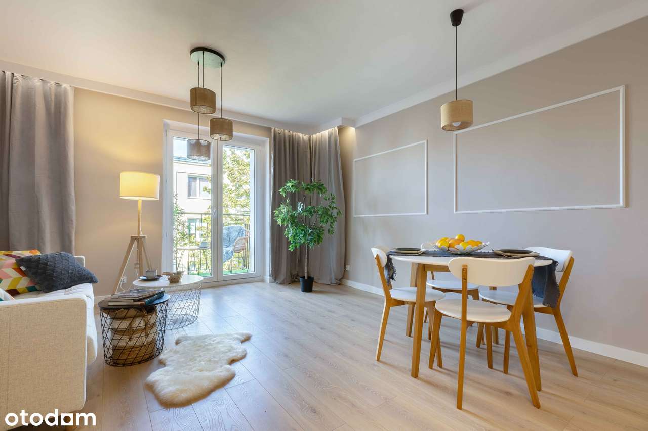 *3pokojowe koło rynku Łazarskiego z parkingiem i widokiem*