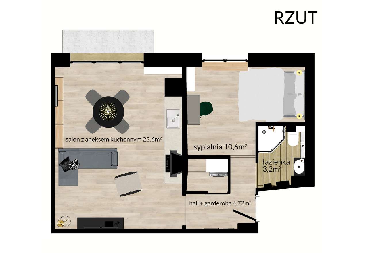 Piękne Mieszkanie 2 pokoje, 38m2. Fantastyczna lokalizacja-19