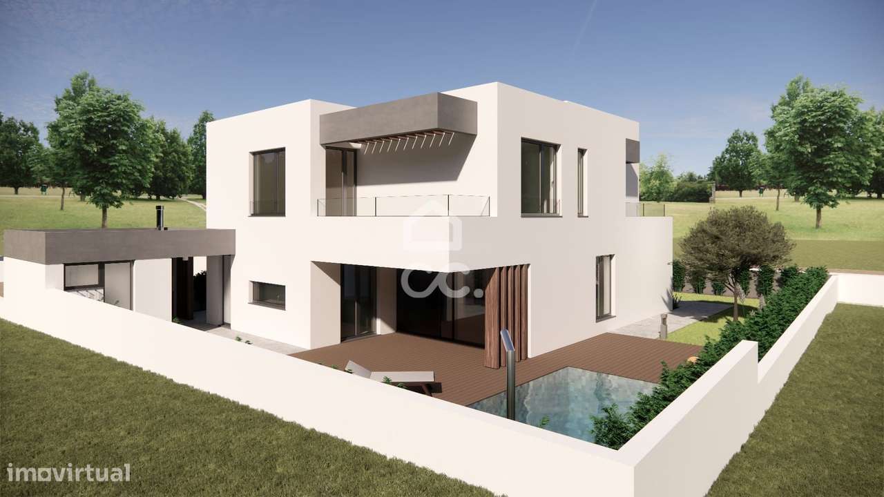 Moradia T4 com piscina, escritório e garagem  Ramalhal, Torres Vedras-7