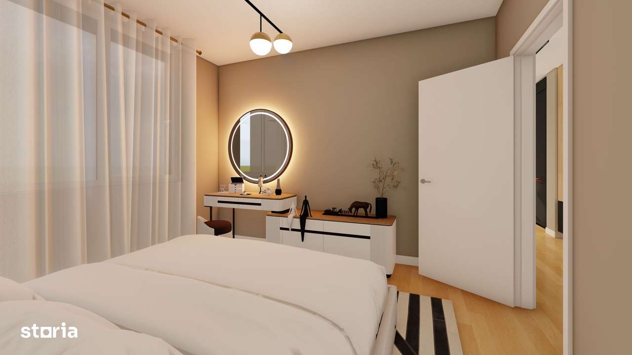 Apartament cu 2 camere - ARED City – R39 | 40 mp + balcon 6 mp - Imagine principală: 4/6