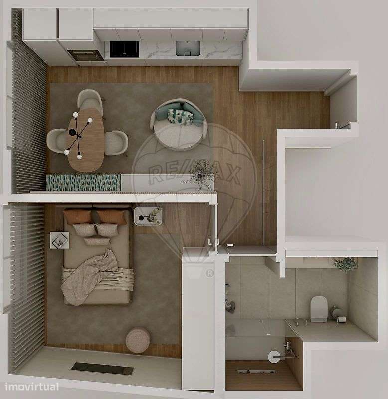 Apartamento T1 para venda-6