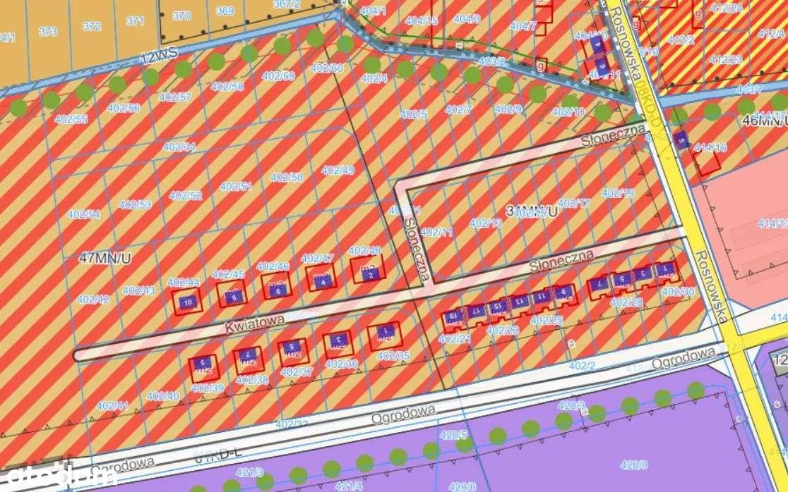 Działki budowlane dla Dewelopera Głuchowo-1