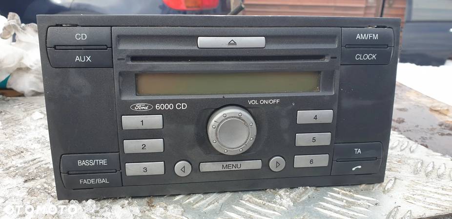 ford transit mk6 radioodtwarzacz radio fabryczne cd 6c1t-18c815-ag - 1