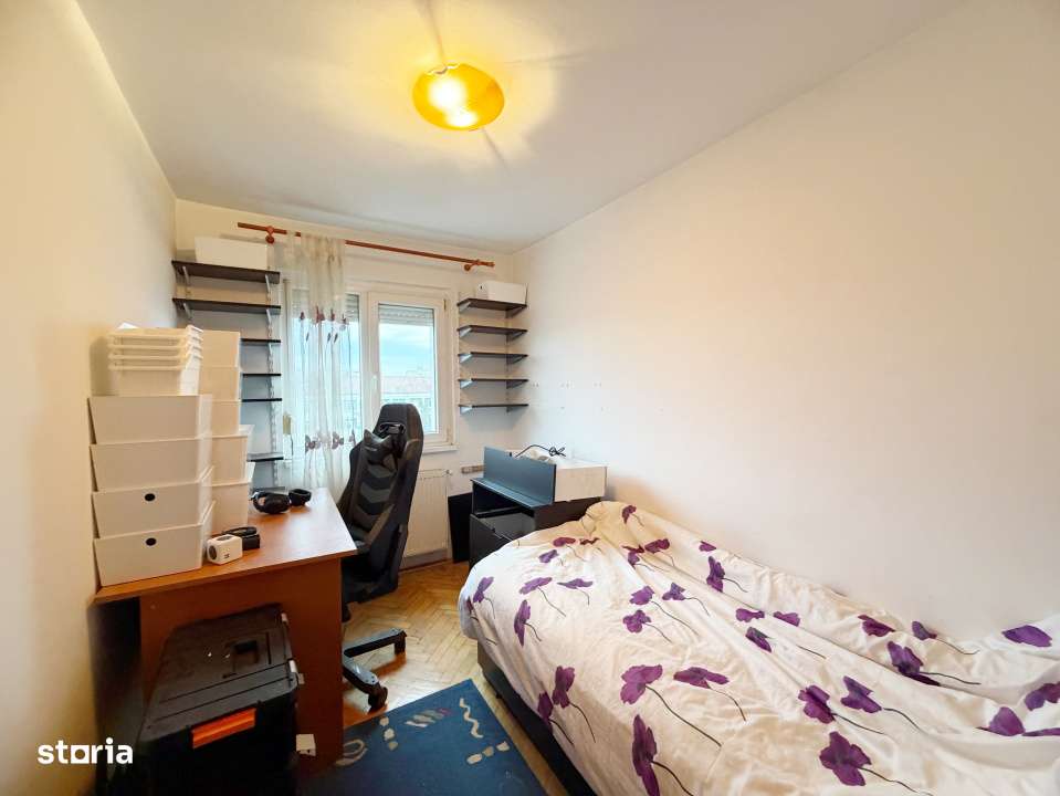 Apartament 3 camere, semidecomandat, 43mp utili, zona Piata Doina-5