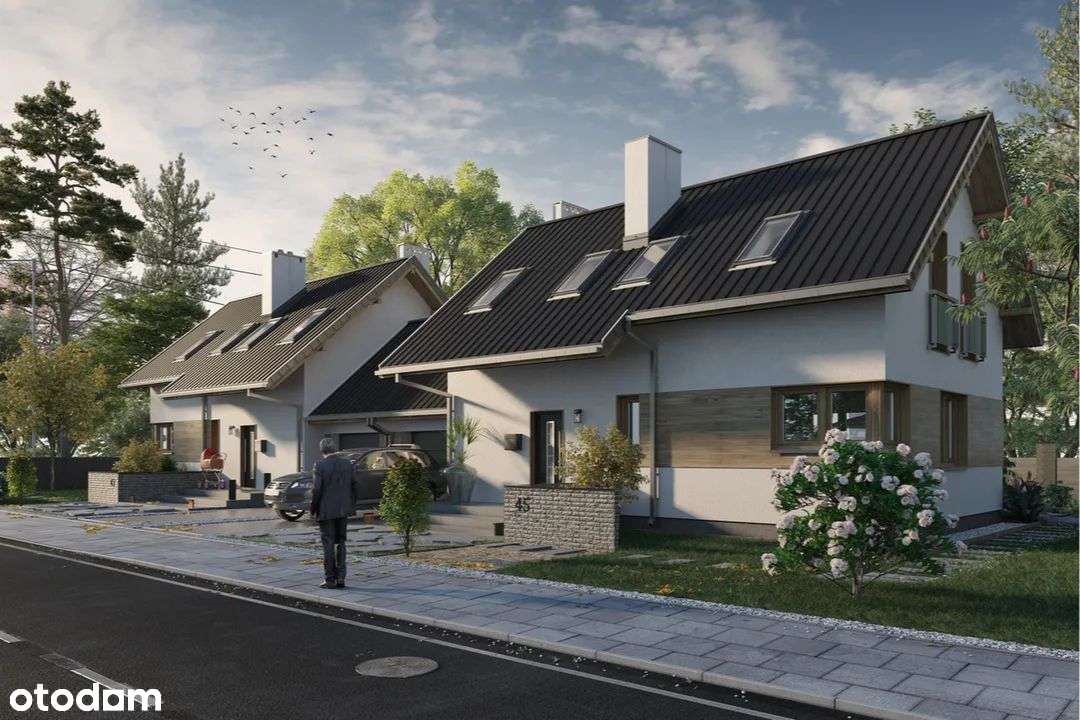 Dom w zabudowie bliźniaczej, 5 pokoi, 135m2 + garaż-3