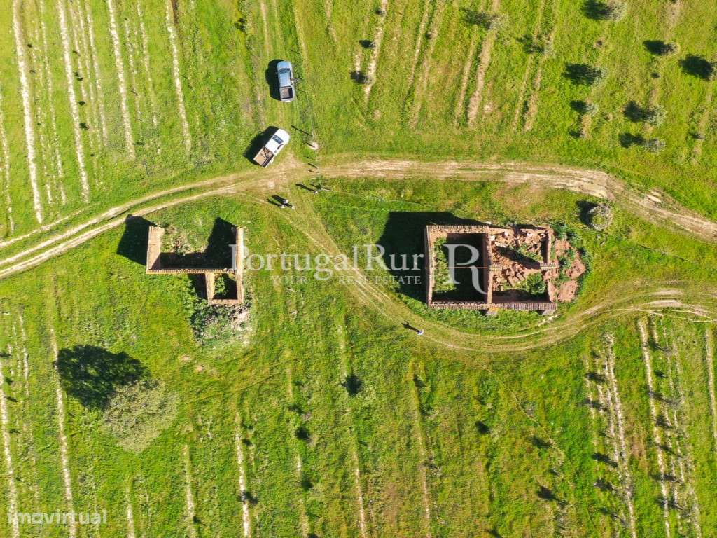 Herdades de Caça com 1300 Hectares, junto do rio Guadiana-24