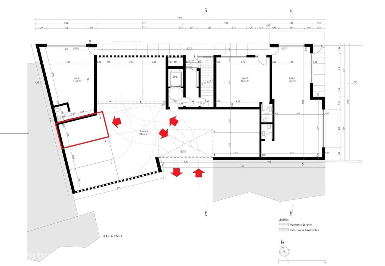 Apartamento T2 e T3 Premium na Zona Histórica de Torres Novas com Parq-39