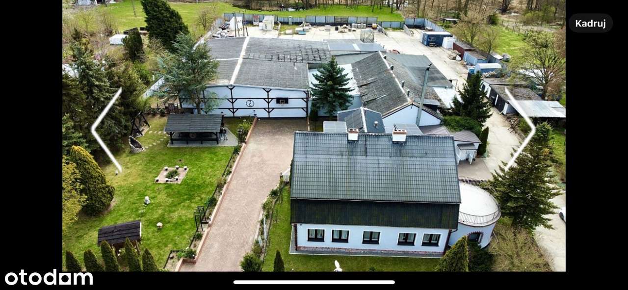 Mieszkanie i praca: Dom + hala + działka budowlana pod Szczecinem - Pełny obrazek: 1/12