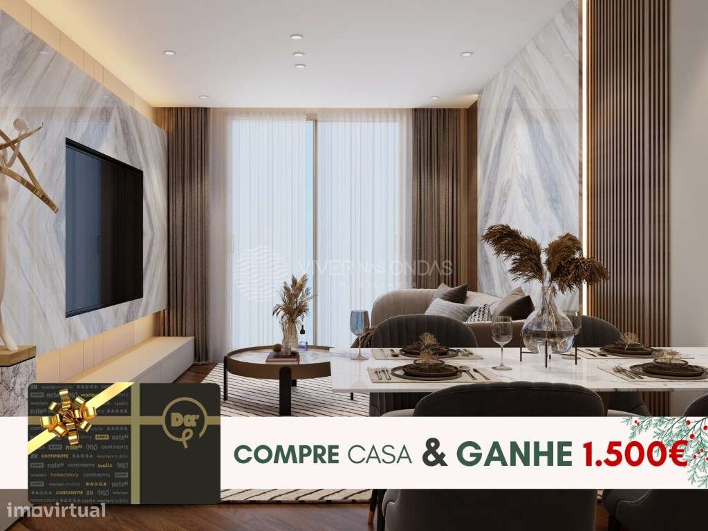 Apartamento T2 de luxo com excelentes condições de pagamento e desc... - Grande imagem: 1/46