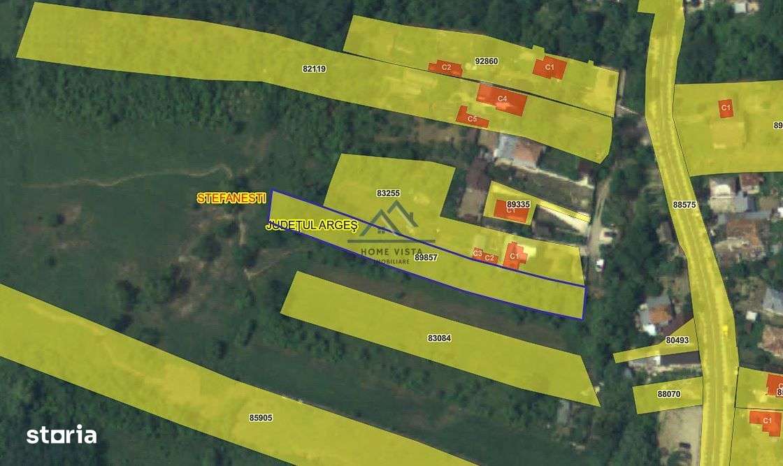 Teren intravilan+extravilan – Ștefănești. Comision 0%. - Imagine principală: 1/6