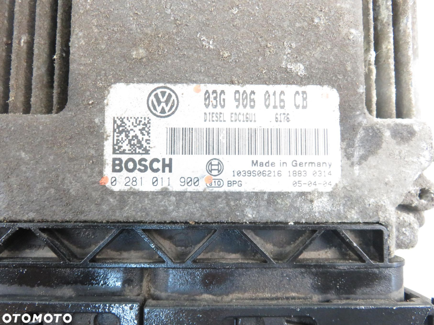 STEROWNIK VW GOLF V 1.9 TDI 03G906016CB 0281011900 - 5