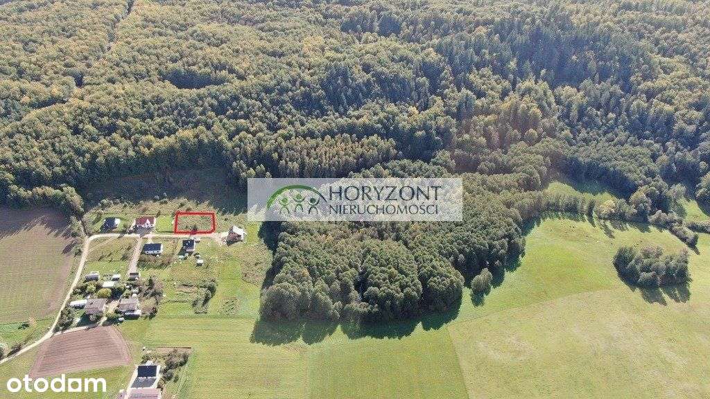 Sominino - Rąty - działka budowlana pod lasem - Pełny obrazek: 4/5
