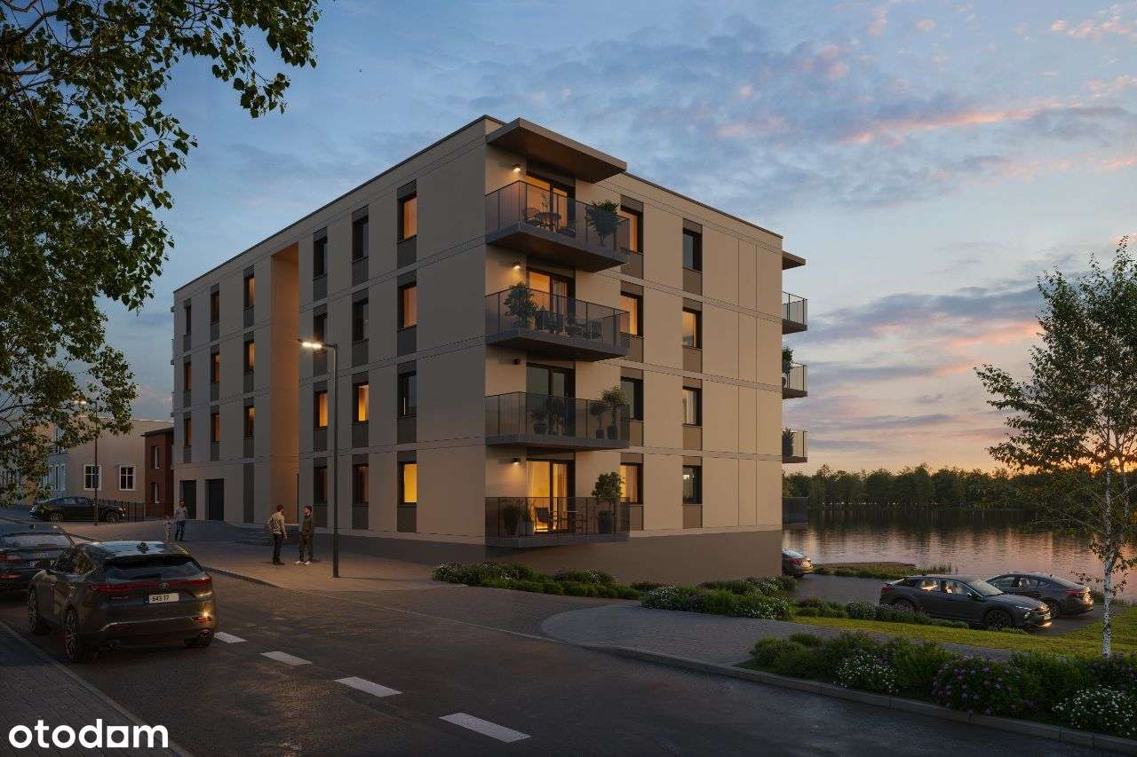 M03 APARTAMENTY Orla 3, Parter, 65 m2, 3 pok, Centrum,Widok na jezioro - Pełny obrazek: 2/13