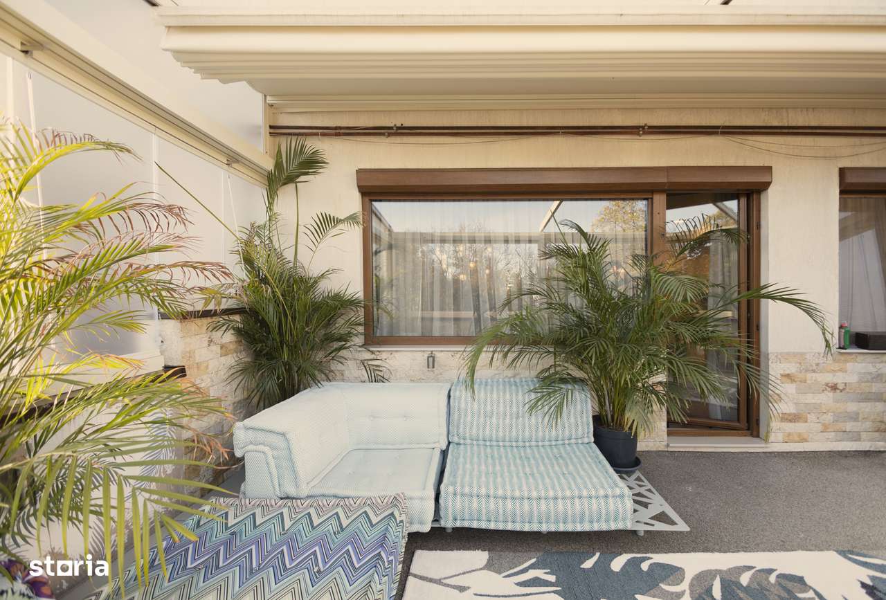 Băneasa–Sisești | 79 mp + terasă 23 mp | Mobilat & utilat| investitie-12