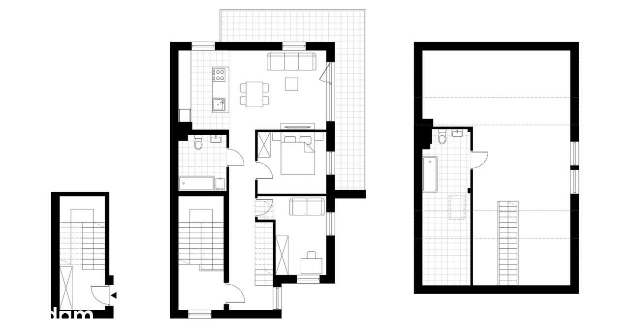 Zielona Podkowa | mieszkanie 62_b - Pełny obrazek: 2/9