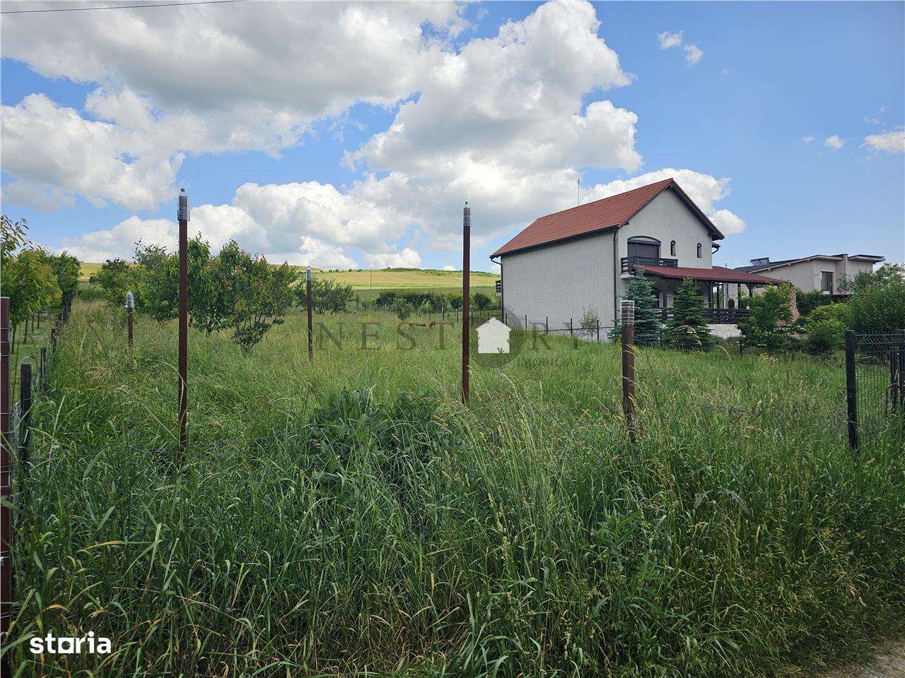 Teren intravilan, 1366mp, 130 m statie, 14 km Cluj, Valcele, Feleacu-1