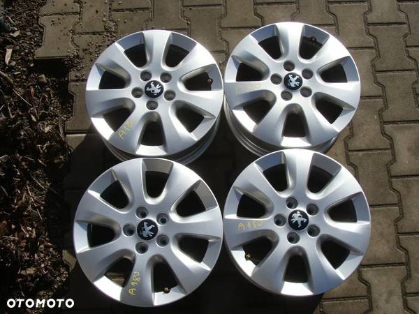 a180 5x108 Peugeot Partner Rifter 308 508 407 6,5jx16 et47 - 1