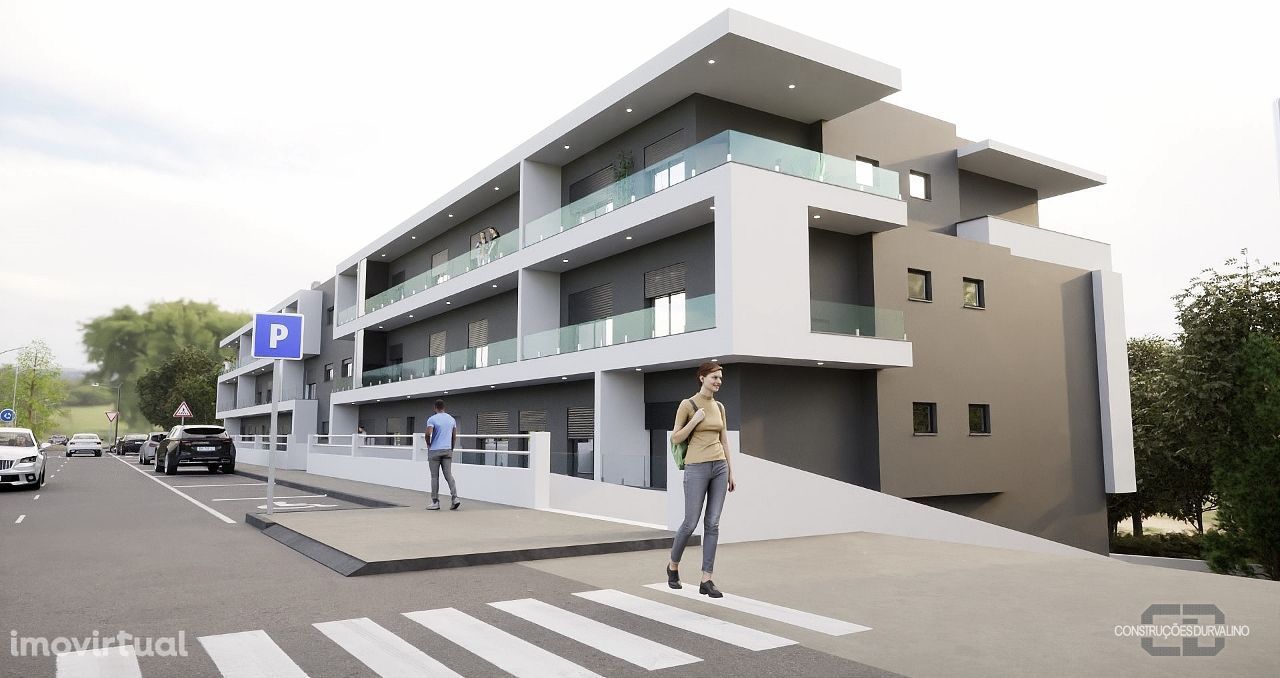 Apartamento T2 novo com 183 m2 e terraço em zona privilegiada