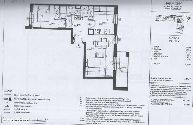 Gotowe Mieszkanie, możliwość zrobienia 3 pokoi.-18
