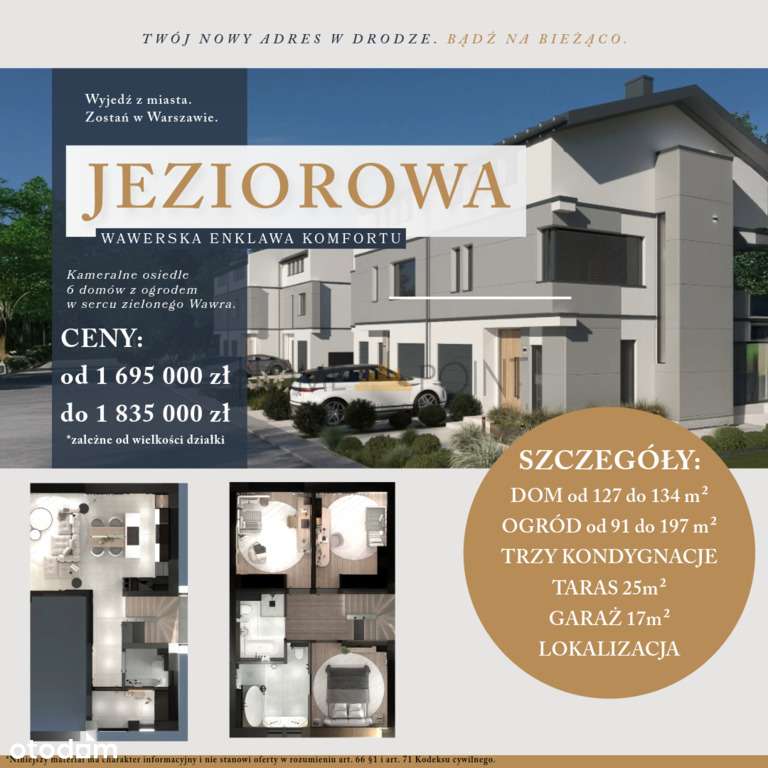 Nowoczesny dom z ogrodem – Jeziorowa Wawer-0