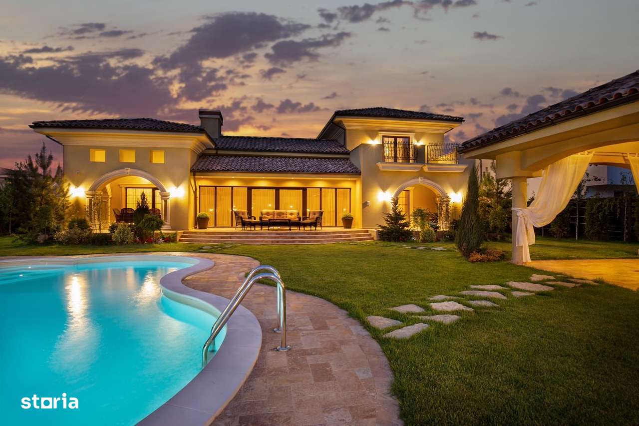Vila elegantă cu piscină și curte spectaculoasă! - Imagine principală: 2/20