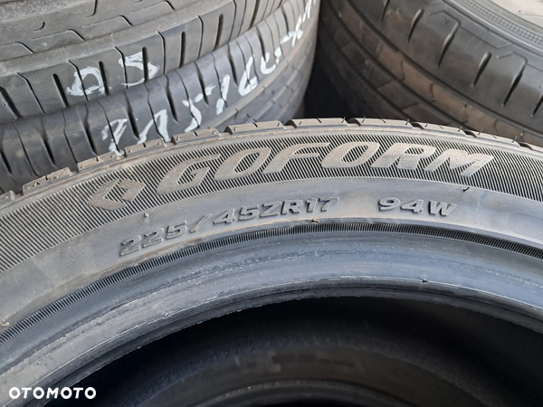 Opony letnie 225/45r17 7mm - 5