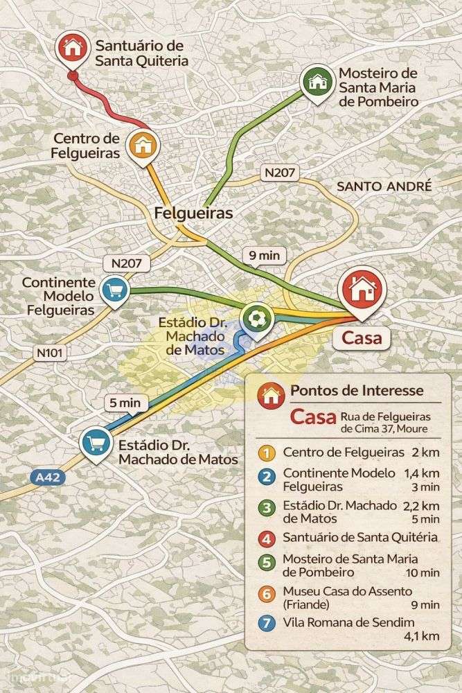 Moradia T3 em Felgueiras c/ 3 pisos-23