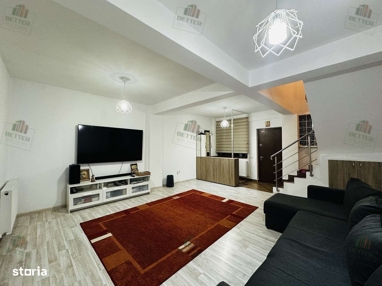 Casă înșiruită P+1+M – 5 camere – Popești-Leordeni - Drumul Fermei-9