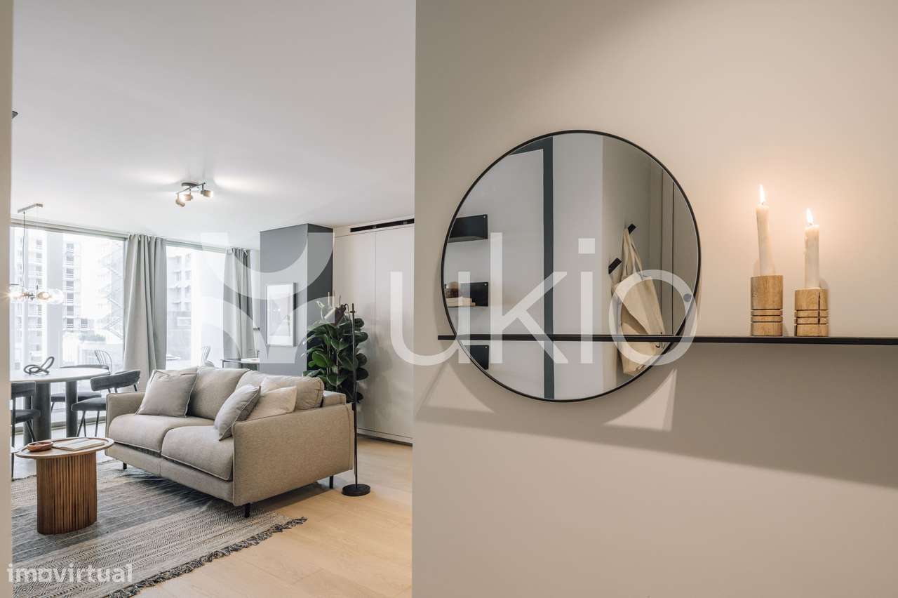 Apartamento T1 com ginásio e piscina em Entrecampos - Grande imagem: 5/25