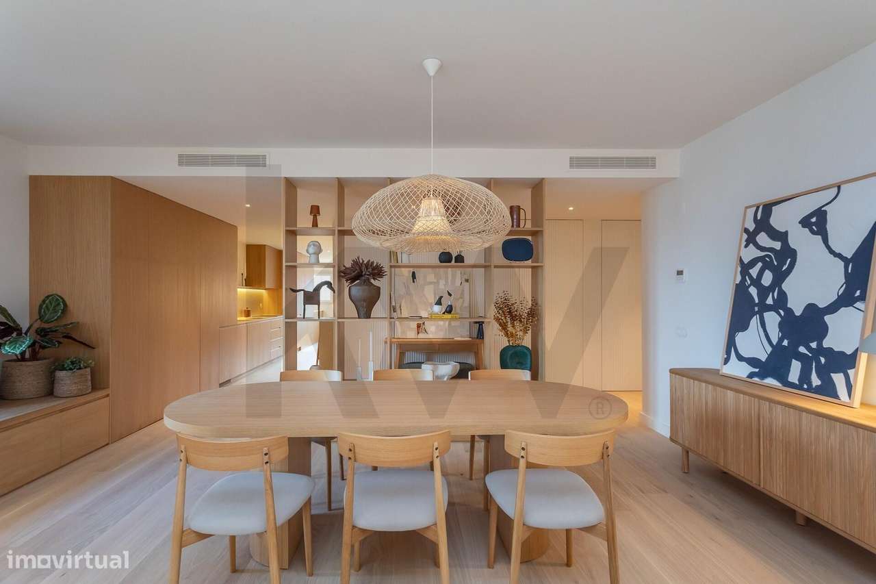 Primeira Linha de Mar Cascais - Apartamento T2 Mobilado Novo para arre - Grande imagem: 5/41