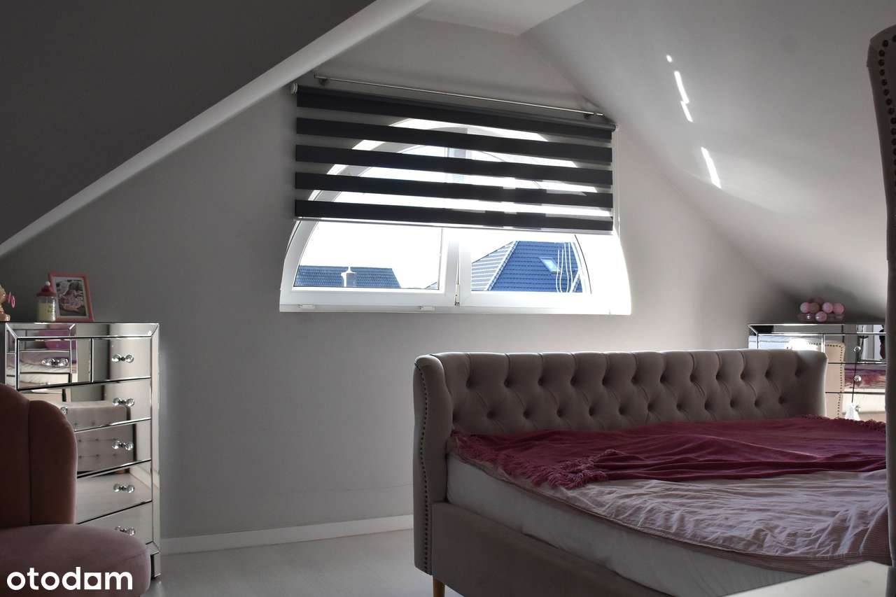 Dom parterowy z poddaszem użytkowym, garaż, ogród-17