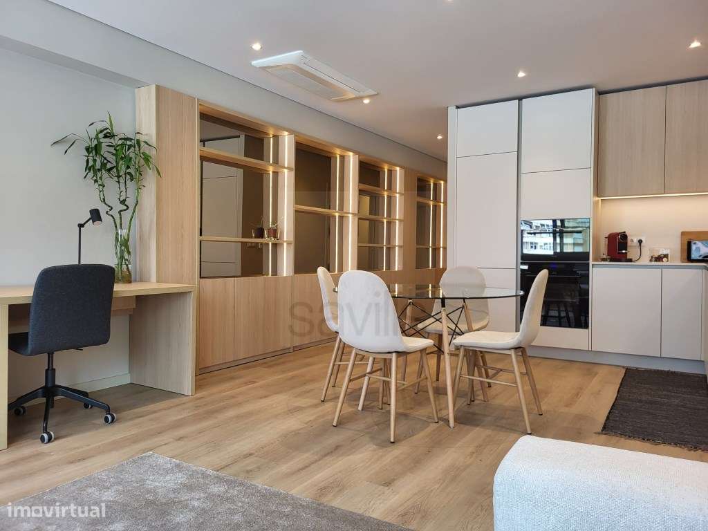 Apartamento T0+1 mobilado e equipado em Matosinhos Sul - Grande imagem: 4/18