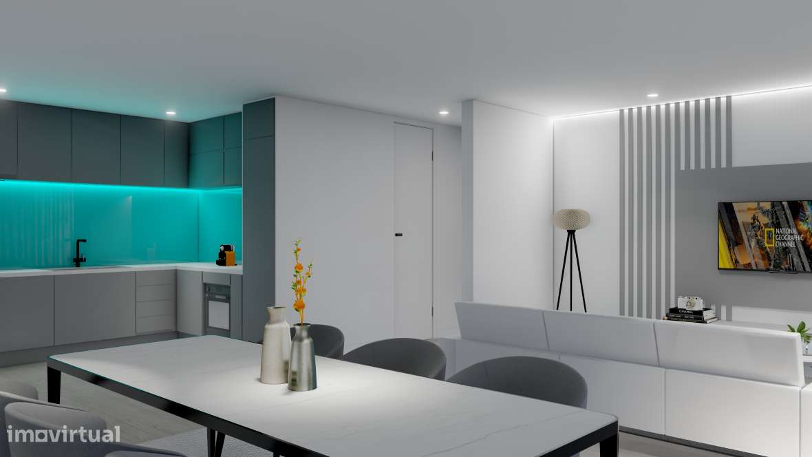 Apartamento T1+1 com garagem - Grande imagem: 4/7