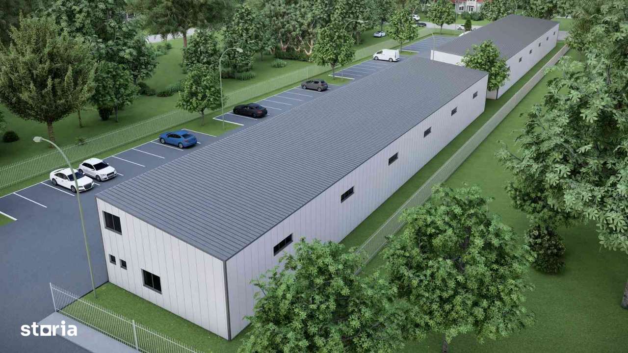 Hala nouă de vânzare – Berceni – la stradă principală, complet utilată - Imagine principală: 3/7