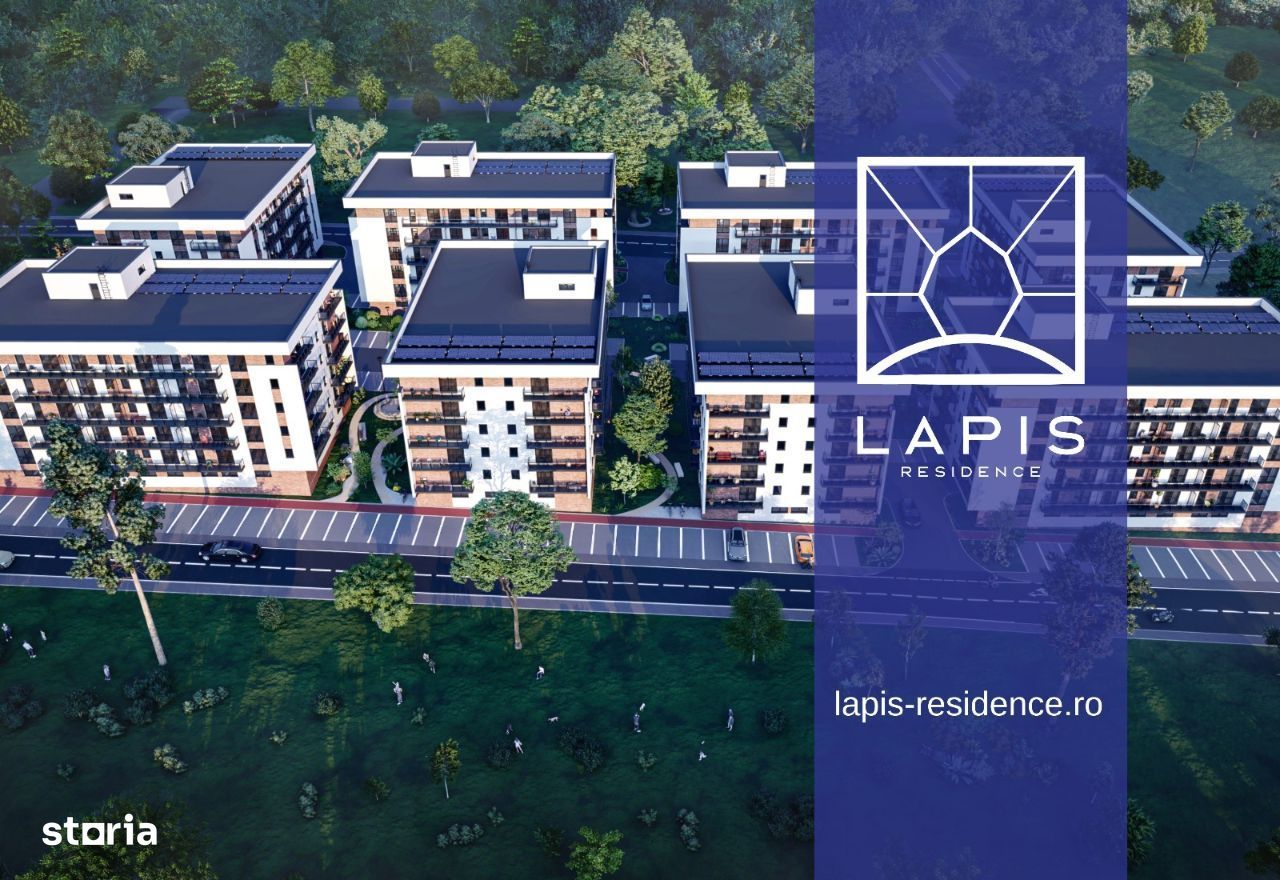 Apartament nou 3 camere, 2 bai, 80 mp - LAPIS RESIDENCE, avans 15%