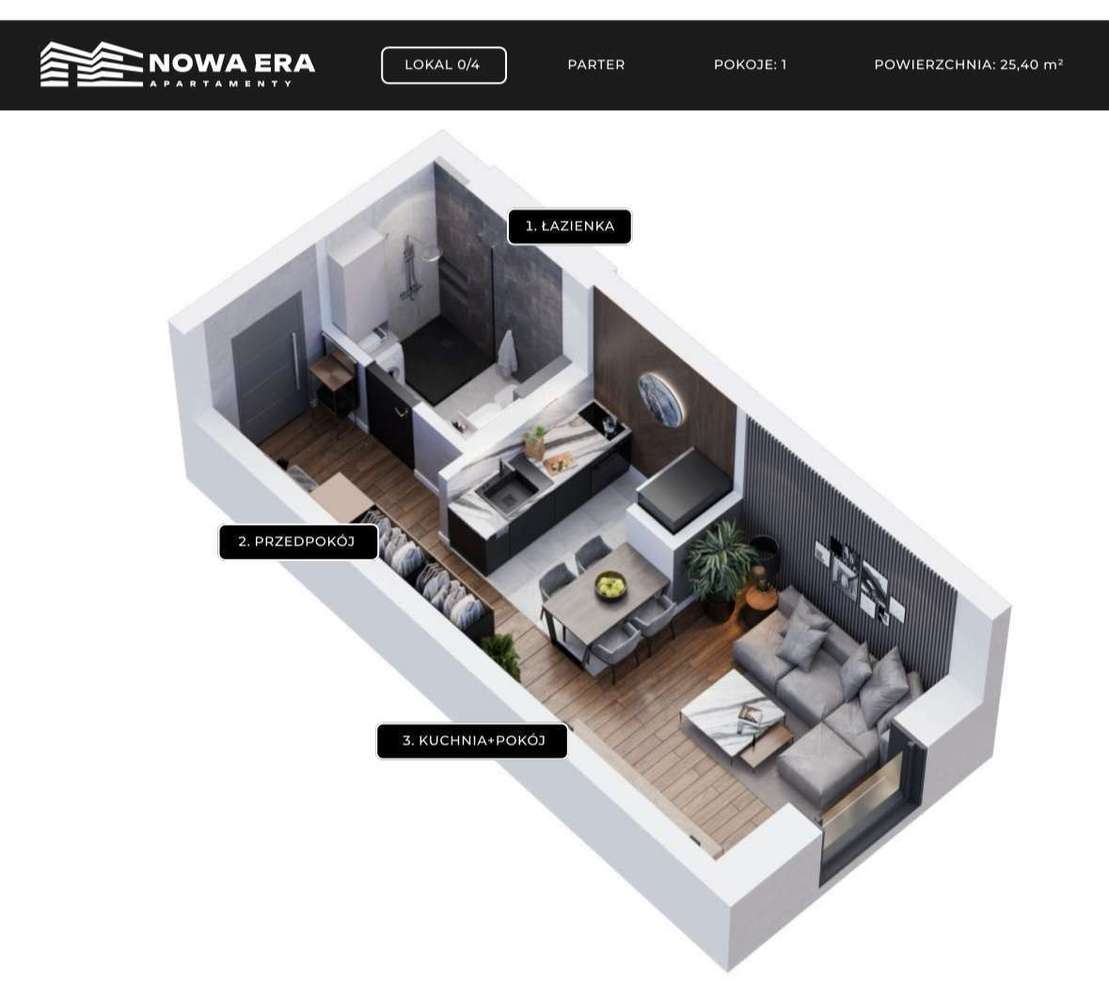 PROMOCJA !Kawalerka wykończona pod klucz  +fotowoltaika-2