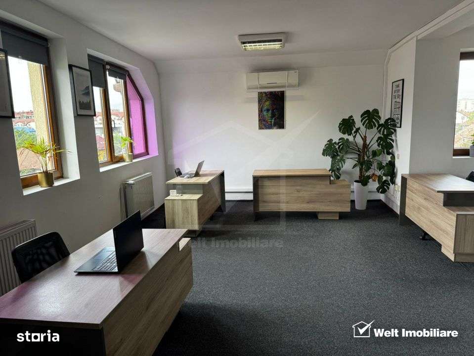 Birouri 60mp cu vedere catre Lac Iulius, parcare in curte - Imagine principală: 5/9