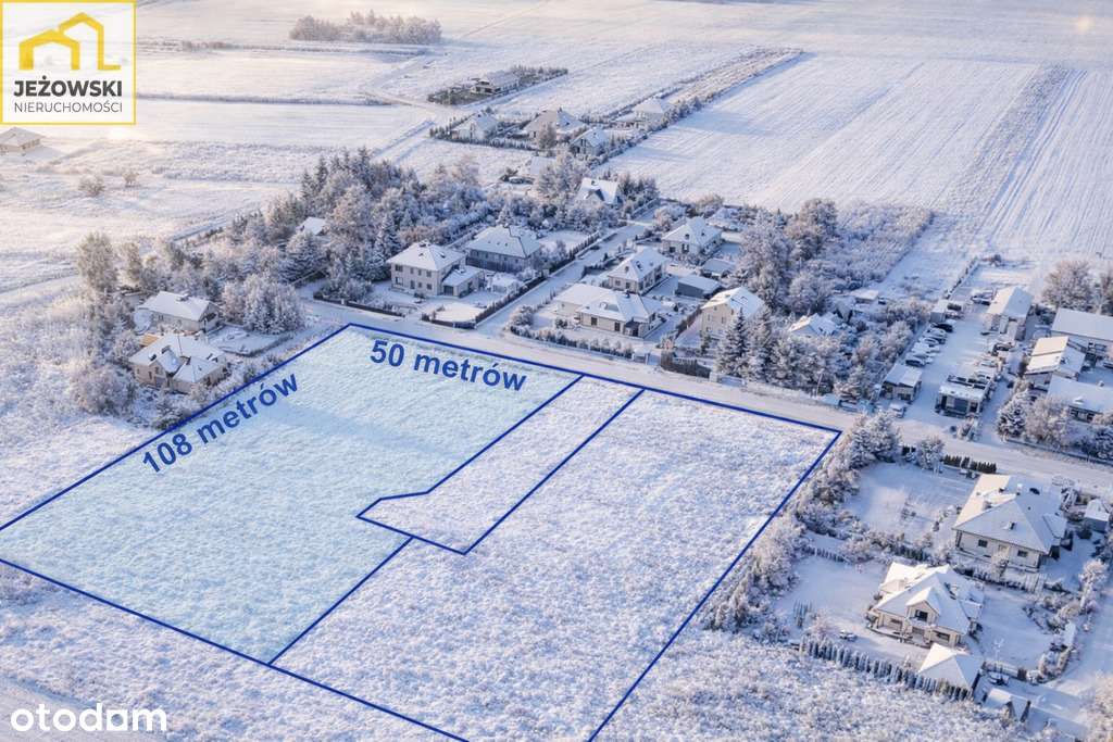 Kazimierzówka, działka budowlana 5477mkw, media.-1