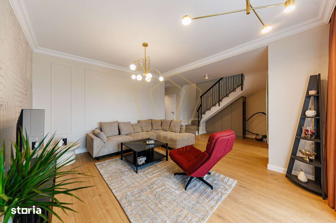 Duplex modern cu 4 camere despartit prin camera tehnica I Mosnita Noua - Imagine principală: 4/20