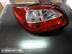 Farois / Farolins Peugeot 206 fundo vermelho cristal C/2 anos de garantia - 12