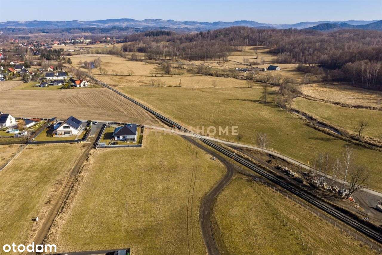 Działka, 1 291 m², Łomnica-8