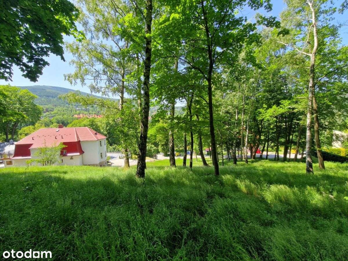 Działka z widokiem w zacisznej części uzdrowiska - Pełny obrazek: 2/5