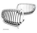 GRELHAS FRONTAIS PARA BMW E60 E61 03-10 CROMADO - 3