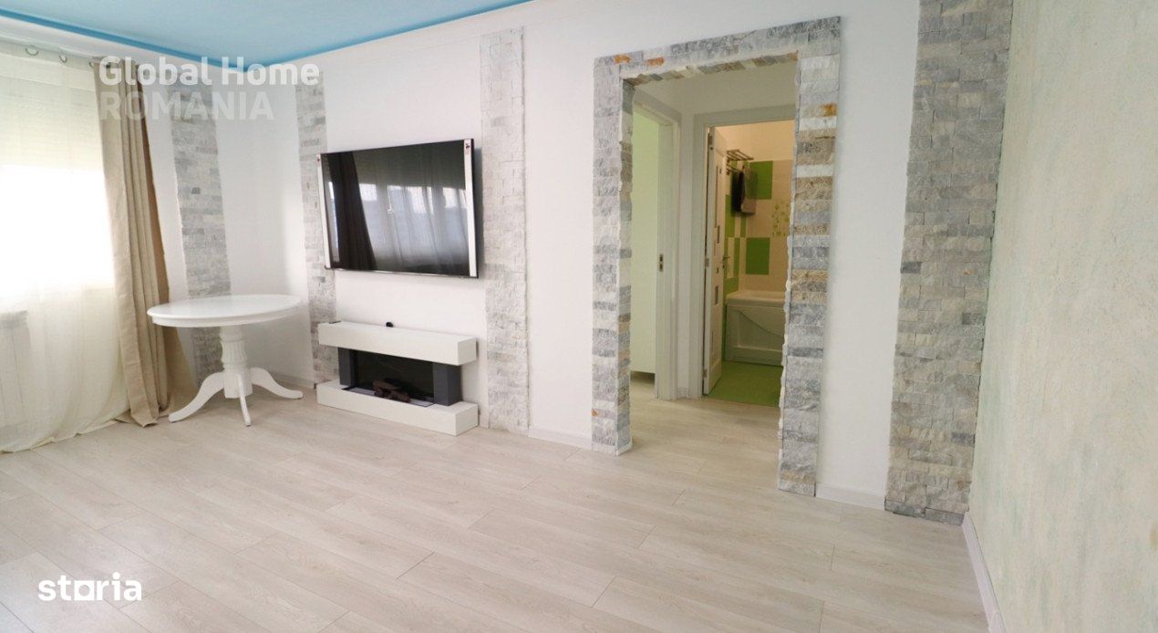 APARTAMENT  3 CAMERE|1 MAI|NOU MOBILAT SI UTILAT MODERN|2 BALCOANE|MET