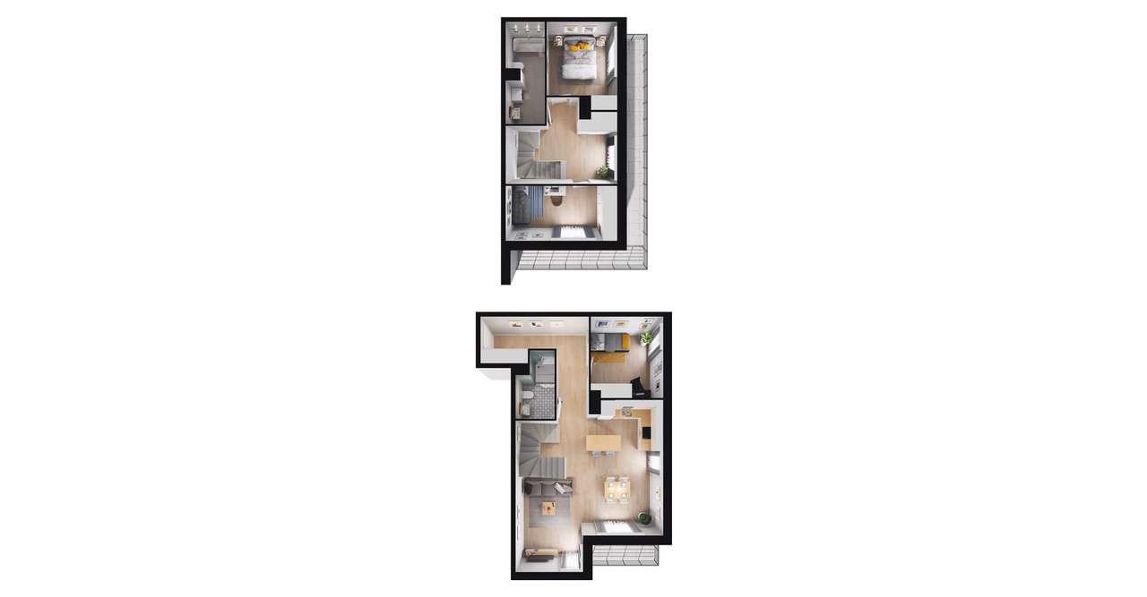 Stara Cegielnia Mielec | mieszkanie 4-pok. | F_M37 - Pełny obrazek: 3/9