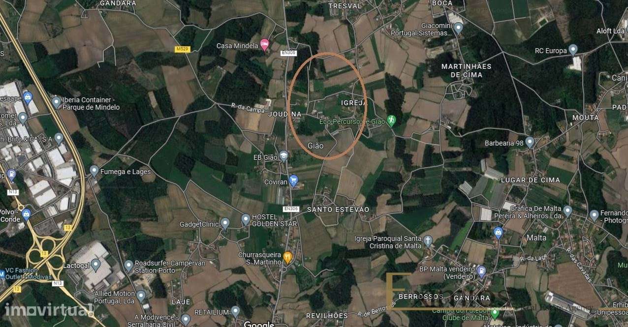 Lote de terreno em Gião, Vila do Conde - Grande imagem: 4/4