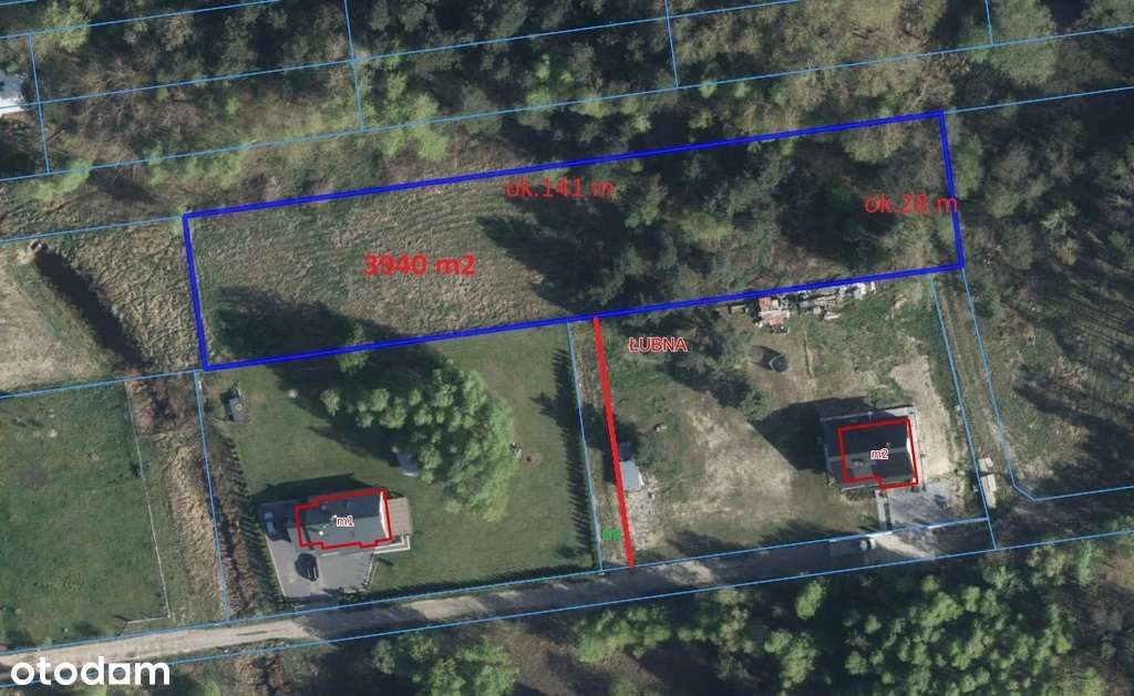 Działka 3940 m2, Łubna/Janówek, gm. Góra Kalwaria-4