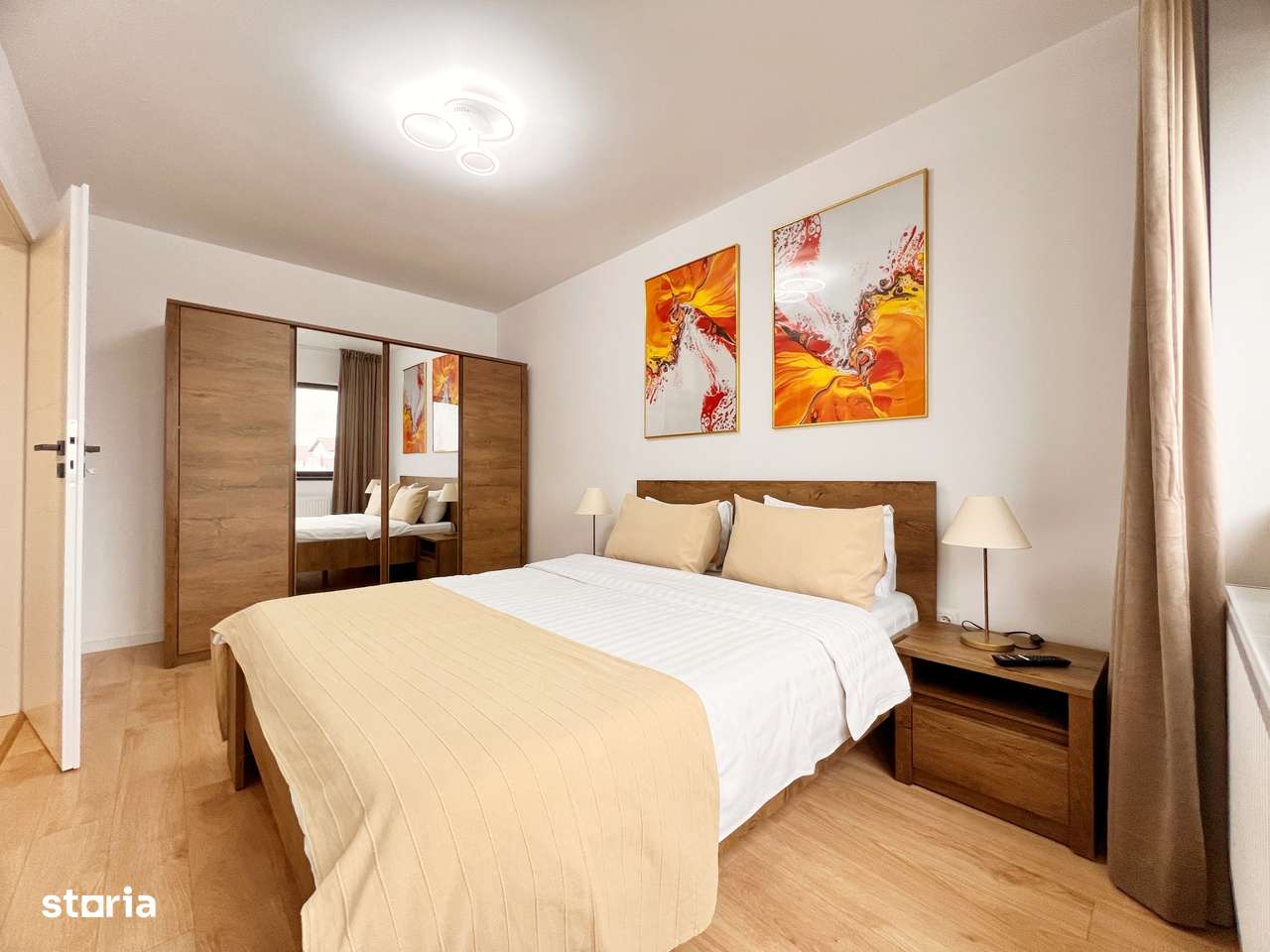 Ap. modern cu 3 cam complet mobilat și utilat, două băi+loc de parcare-17