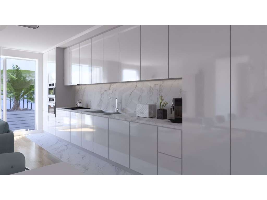 Apartamento T2+1 em construção no centro de Portimão - Grande imagem: 3/55